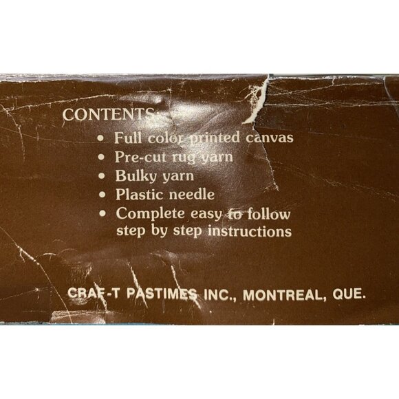 Betty’s 3 Dimensional Latch Hook Rug Swallows 3D272 Kit Birds Vintage Canada - Picture 16 of 16